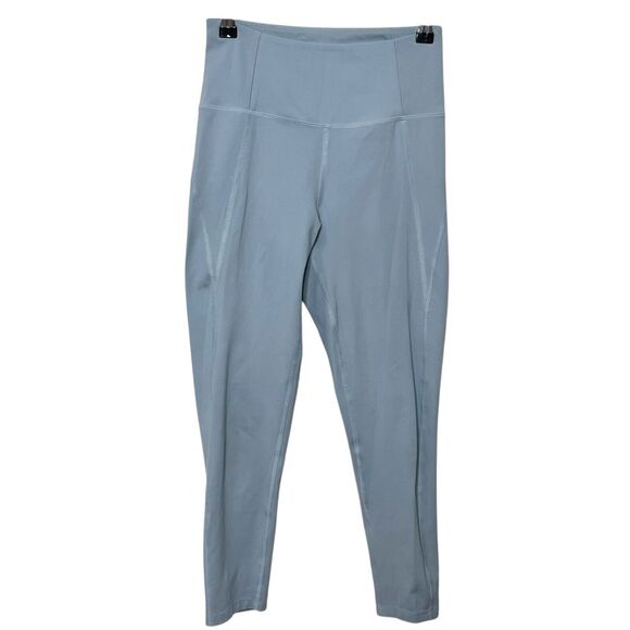 Girlfriend Collective Compressive Leggings Women's Small Blue High Waist Crop - Picture 2 of 11